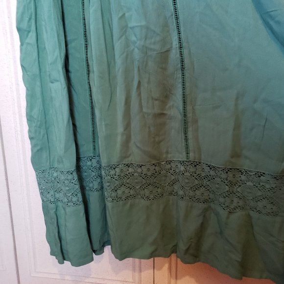 Matilda Jane Green Maxi Dress NWT M - Picture 9 of 11